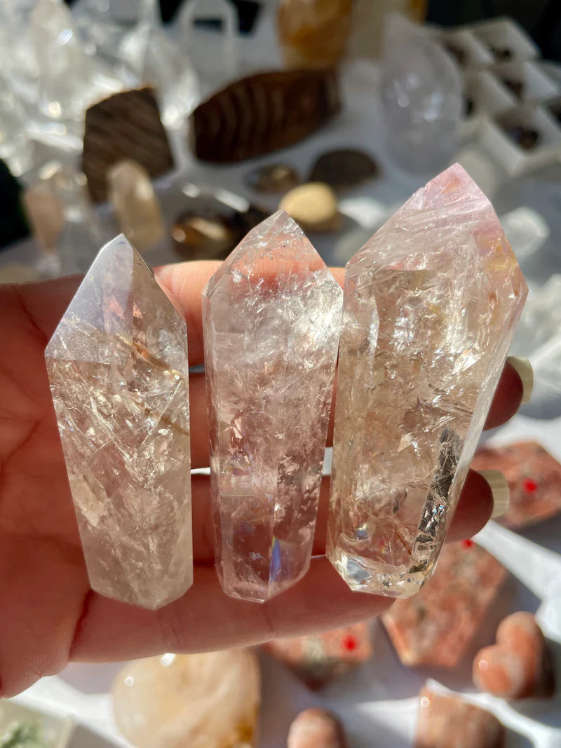 Powellite Phantom Quartz Tower