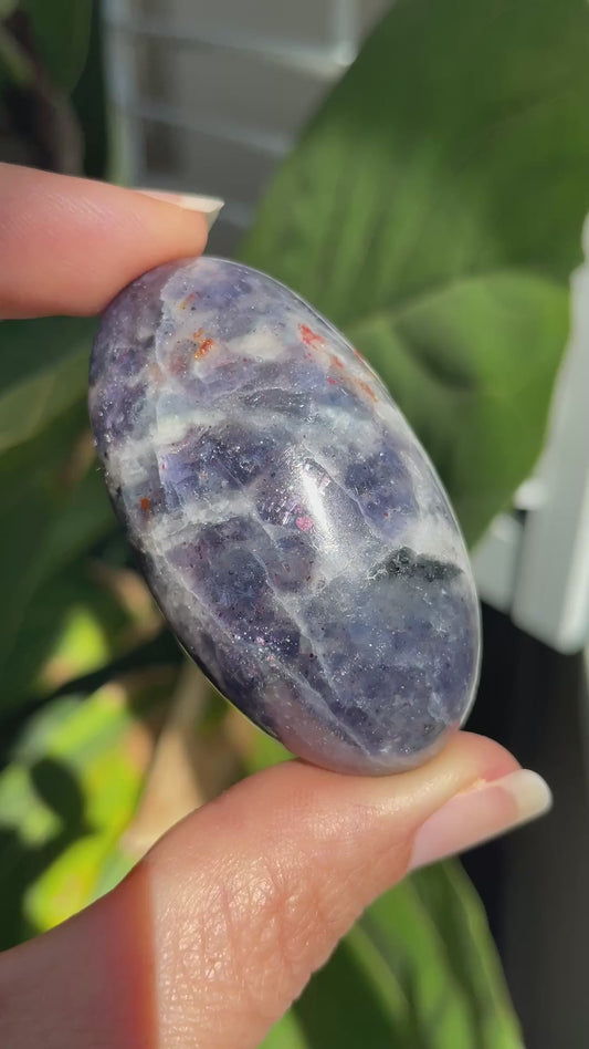 Shining Iolite Shiva